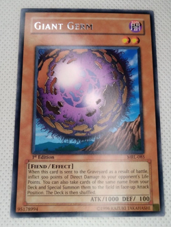 Yugioh MRL-085 Giant Germ rare 1st Edition Magic Ruler Asian English - Image 1
