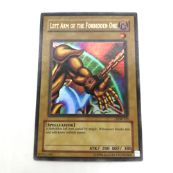 NM Left Arm Of The Forbidden One LOB-123 UR Yu-Gi-Oh! Legend of Blue Eyes Holo - Image 1