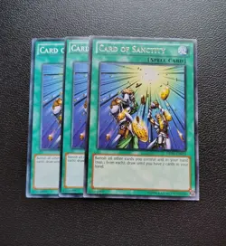 Yu-Gi-Oh - Card Of Sanctity X3 - Full Playset - Image 1