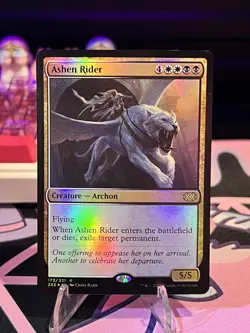 1 x Ashen Rider - Foil Etched - Double Masters 2022 - NM-Mint - MTG - Image 1