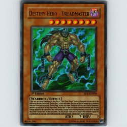 Yugioh Destiny Hero Dreadmaster EOJ-EN004 1st Edition Super Rare - VLP-NM 💎 - Image 1