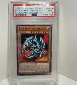 Blue Eyes Toon Dragon LDS1-EN056 PSA 9 - Image 1