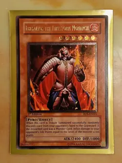 Yu-Gi-Oh Thestalos The Firestorm Monarch 1st Edition RDS-EN021 Ultimate Rare NM - Image 1