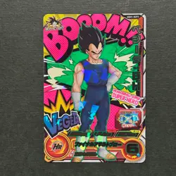 M1129 Vegeta BOOOM Holo UGM1-SCP3 Japanese Dragon Ball Heroes Card - Image 1