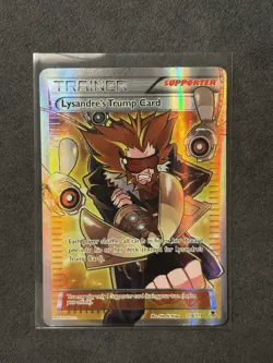 Lysandre's Trump Card 118/119 XY Phantom Forces Full Art Pokemon Trainer Card LP - Image 1