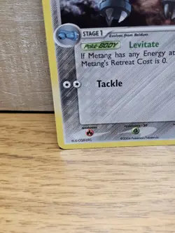 Metang 44/101 EX Hidden Legends Reverse Holo Pokemon Card TCG - Image 5