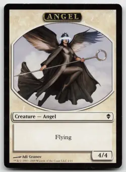 MTG Angel Token T Zendikar 1 LP - Image 1