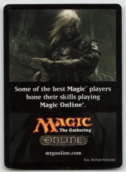 MTG Snake Token T Zendikar 10 LP - Image 2