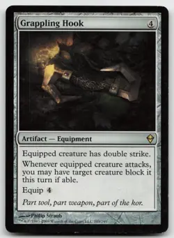 MTG Grappling Hook R Zendikar 203 LP - Image 1