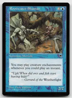 MTG Rootwater Shaman R Tempest 84 LP - Image 1