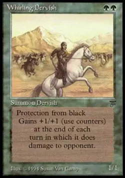 MTG English Whirling Dervish NM Normal Legends - Image 1