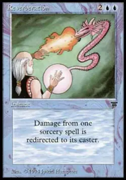MTG English Reverberation NM Normal Legends - Image 1
