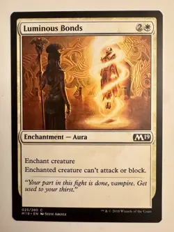 MTG Luminous Bonds Core Set 2019 (M19) Common Magic Card #025/280 - Image 1