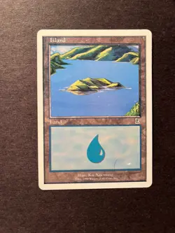 MTG Portal Three Kingdoms Island, Plains, Forest LP/MP - Image 4