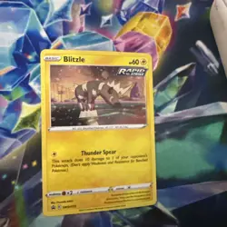 Pokemon - Blitzle - SWSH173 - Cosmic Holo Rare - Promo - NM/M - Image 1