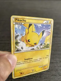 Carte Pokemon Pikachu 61/90 HGSS Indomptable Francais OCCASION - Image 4