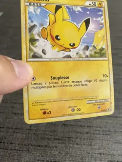 Carte Pokemon Pikachu 61/90 HGSS Indomptable Francais OCCASION - Image 5