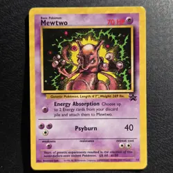 Mewtwo 14 Wotc Pokemon Black Star Promo Regular - Image 1