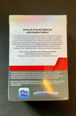 Pokemon TCG Prismatic Evolutions Booster Bundle New Sealed 6 Booster packs Eng - Image 2