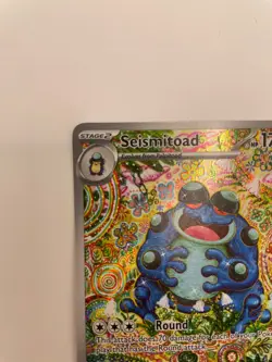 Seismitoad 105/086 Illustration Rare Shinji Kanada Pokemon Black Bolt P10 [Mint] - Image 3