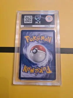 Pokemon TCG Pikachu Ex 219/191 Surging Sparks Ultra Rare ACE 9 Graded 2024 - Image 2