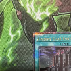 YUGIOH RA03-EN062 Ancient Gear Fortress Quarter Century Secret Rare 1st Edition - Image 2