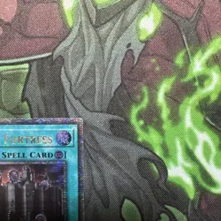 YUGIOH RA03-EN062 Ancient Gear Fortress Quarter Century Secret Rare 1st Edition - Image 3