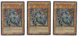 YUGIOH SUPER CONDUCTOR TYRANNO SD09-EN001 1ST ULTRA X3 - Image 1