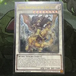 Yugioh Baxia, Brightness Of The Yang Zing DUEA-EN051 Ultimate Rare Near Mint - Image 1