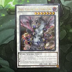 Yugioh Yazi, Evil Of The Yang Zing NECH-EN051 Ultimate Rare NM - Image 1