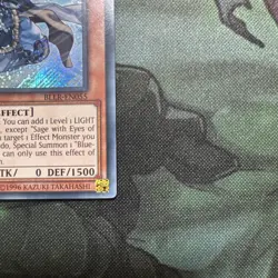 Yugioh Sage with Eyes of Blue BLLR-EN055 Secret Rare NM - Image 4
