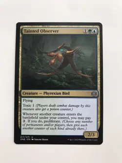 Tainted Observer MTG Magic the Gathering Card NM Near Mint ONE - Image 1