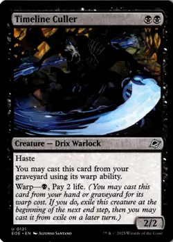 Timeline Culler Non-Foil Edge of Eternities 121 NM MTG - Image 1