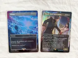 Squall + Ultima MTG Final Fantasy Promo Borderless English Ver. foil set of 2 - Image 2