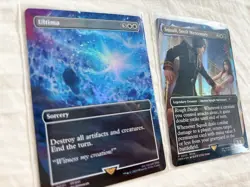 Squall + Ultima MTG Final Fantasy Promo Borderless English Ver. foil set of 2 - Image 3