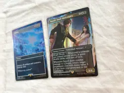 Squall + Ultima MTG Final Fantasy Promo Borderless English Ver. foil set of 2 - Image 4