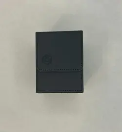 Deck Box (MTG Cards, Trading Card Case) Large Size for 100+ Cards Dice-Black - Image 1