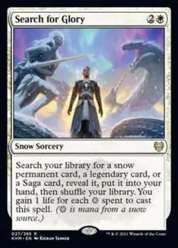 MTG - SEARCH FOR GLORY - Kaldheim (R) - Image 1