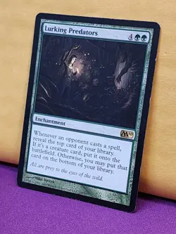 1x Lurking Predators, MP (see photos), M10, Magic: the Gathering, MtG - Image 2