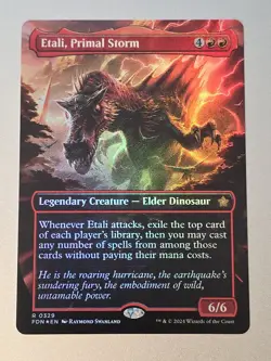 Etali, Primal Storm (Borderless) Foundations Foil - Image 1