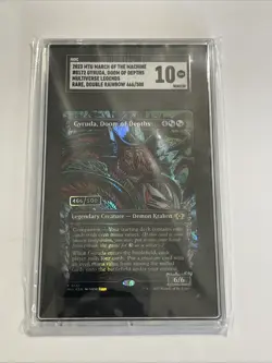 MTG Magic the Gathering FOIL SERIALIZED SGC 10 GYRUDA, DOOM OF DEPTHS - Image 1