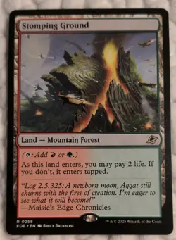 Stomping Ground MTG [Edge of Eternities] Near Mint - Image 1