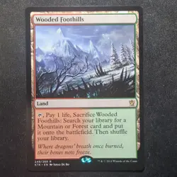 Wooded Foothills - Khans of Tarkir (MTG) - Image 1