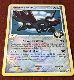 Skarmory FB 83/147 Crosshatch Holo Promo - 2010 Pokemon League - NM/MINT - Image 2