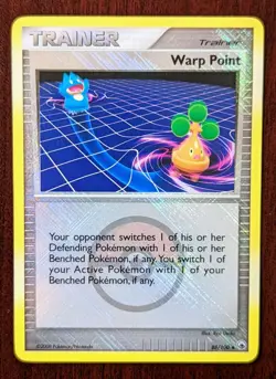Pokemon League Promo Warp Point 88/100 Crosshatch Holo Majestic Dawn - NM - Image 1