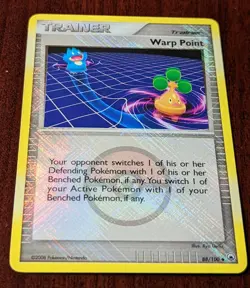 Pokemon League Promo Warp Point 88/100 Crosshatch Holo Majestic Dawn - NM - Image 2