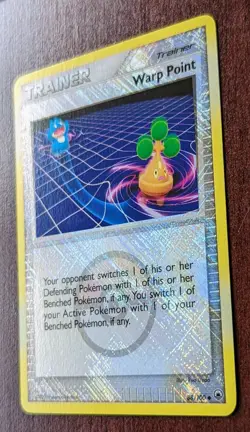 Pokemon League Promo Warp Point 88/100 Crosshatch Holo Majestic Dawn - NM - Image 4
