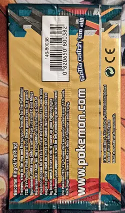 Pokemon 3 cards Booster Pack - XY Furious Fist - Hawlucha - Factory Sealed - Image 2