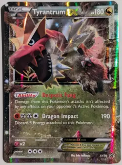 Tyrantrum EX XY70 Ultra Rare Holo - Pokemon XY Promo - LP - Image 1