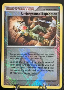Pokemon League Promo Underground Expedition 97/111 Crosshatch Holo - NM - Image 1